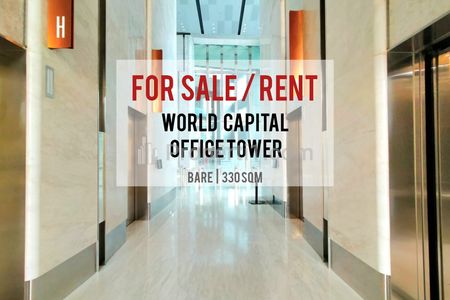 Jual Termurah Kantor World Capital Tower Mega Kuningan, Bare, 330sqm / Also Available Other Size, Direct Owner - Yani Lim 08174969303