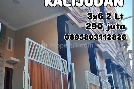 Jual Rumah Baru di Kalijudan Surabaya Timur 200 Jutaan Free Biaya Surat