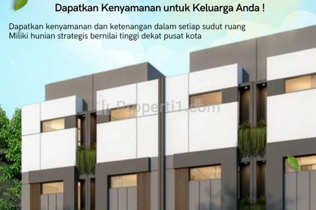 Rumah dijual desain modern 3 Lantai di Johar Baru, Jakarta Pusat