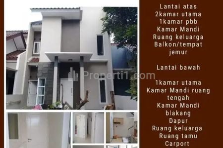 Disewakan Rumah 2 Lantai Dalam Kompek Semi Furnished di Limo Depok