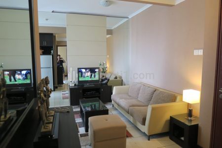 Jual Apartemen Sudirman Park Jakarta Pusat - 2 BR Fully Furnished, dekat London School, Citywalk Sudirman, dan Stasiun MRT