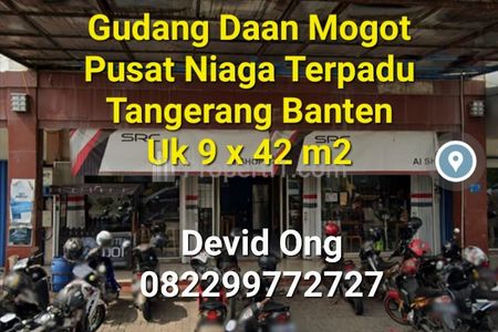 Disewakan Gudang Daan Mogot di Kawasan Pusat Niaga Terpadu (GBN), Tangerang