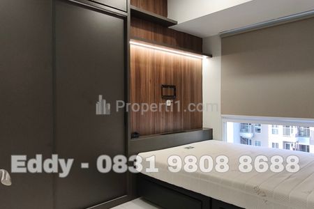 Disewakan Apartemen Tokyo Riverside PIK 2 - 1BR Full Furnished Garden View