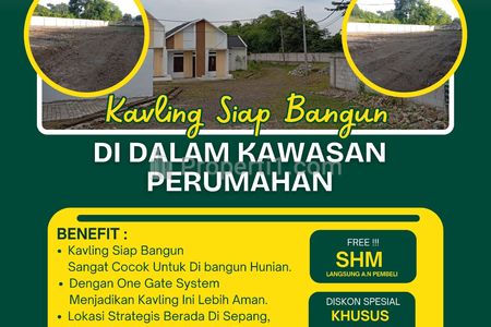 Jual Tanah Kavling Cluster Dekat SMP Pariskian Serang Banten