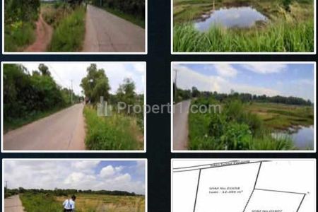 Jual Tanah Luas Zona Industri di Mekarjaya, Karawang