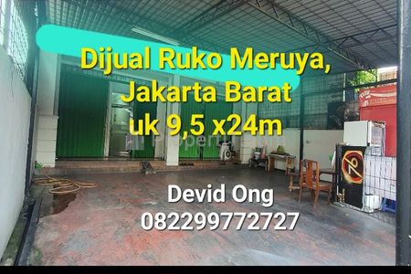 Dijual 2 Unit Ruko Murah di Meruya Kembangan Jakarta Barat