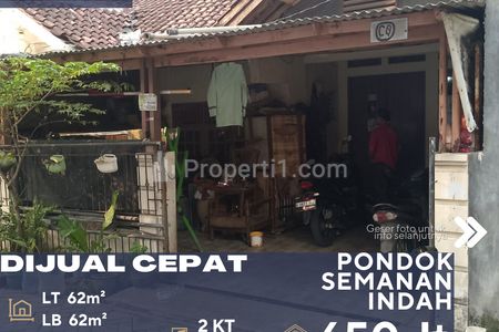 Dijual Rumah SHM Dalam Komplek di Cipondoh Tangerang