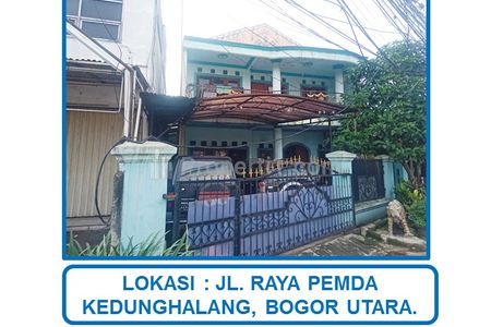 Jual Cepat Rumah 2 Lantai SHM di Jl. Raya Pemda Kedunghalang, Bogor Utara, Kota Bogor