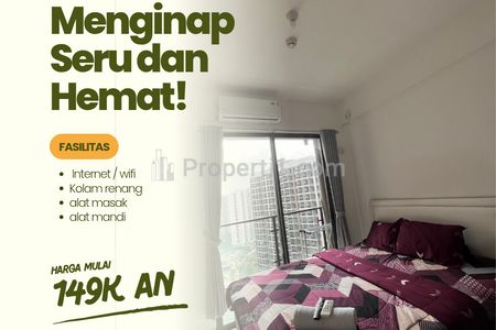 Sewa Harian Apartemen Collins Boulevard Serpong