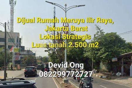 Dijual Rumah Meruya Ilir, Hadap Jalan Raya, Jakarta Barat