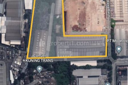 Jual Gudang HGB On Hand Murah, Harga 50% NJOP, di Luar Kawasan EJIP, Akses Kontainer, Pulogadung, Jakarta Timur