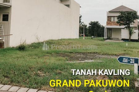 Dijual Tanah Kavling 120 m2 Grand Pakuwon Canberra Dekat Food Junction, Sekolah Sampoerna Academy, Sekolah Gloria, Surabaya Grammar School