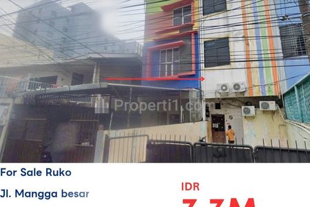Dijual Ruko MURAH di Mangga Besar, Jakarta Barat