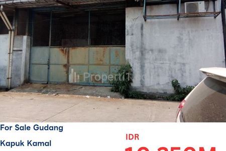 Dijual Gudang MURAH Pergudangan Kapuk Kamal Indah, Jakarta Barat