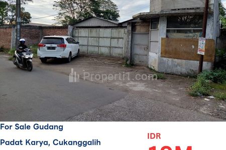 Dijual Gudang MURAH Padat Karya, Tangerang