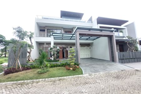 Dijual Rumah Citraland Bukit Golf Baru Gress Mewah Golf View Ciamik di Surabaya