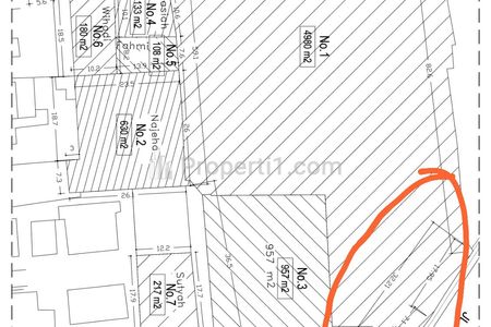 Jual Tanah 7587 m2 Nego dan Bawah NJOP, Area Komersil, HGB di Raya Buncit, Dekat Busway Warung Jati, Mampang Prapatan, Jakarta Selatan
