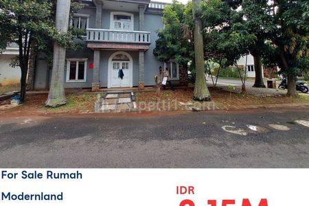 Dijual Rumah MURAH Modernland, Tangerang