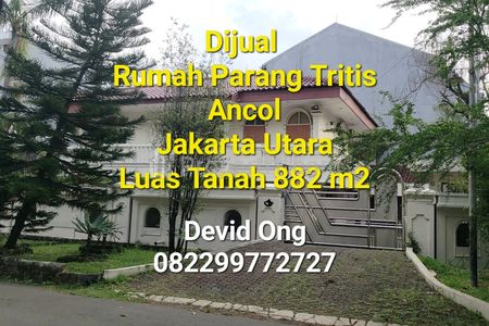 Dijual Rumah MEWAH Ancol Jl. Parang Tritis, Jakarta Utara