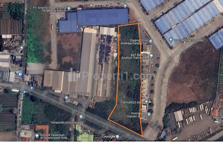 Jual Tanah Nego Luas 9275 m2 Dekat Vivo Business Park, Karang Anyar, Tangerang Kota, Banten