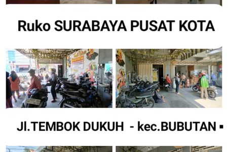 Disewakan Ruko Tembok Dukuh - Bubutan - Surabaya Pusat - Spesial Lebar 4 Meter - Cocok Buat Segala Usaha - Parkiran Luas