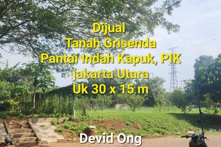 Dijual Tanah Grisenda Cluster Greenery di PIK, Jakarta Utara