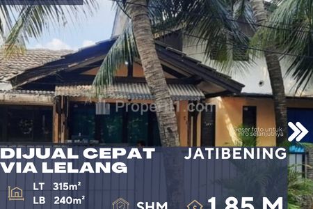 Dijual Cepat Rumah Via Lelang di Daerah Pondok Gede Bekasi