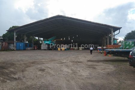 Dijual Tanah Ada Workshop di Kubang Laban, Cibeber, Cilegon