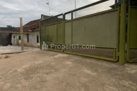 Jual Murah Gudang SHM Luas 1104 m2, Bangunan 658 m2, di Jalan Babat, Legok, Tangerang, Akses Kontainer 40 Feet, Dekat Kana Park, Telaga Legok