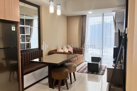 Disewakan Apartemen Casa Grande Phase 2 Siap Huni Tipe 2+1 Kamar Furnished Jakarta Selatan