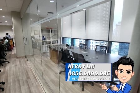 Disewakan Office District 8 - Treasury Tower Luas 261 Sqm - Semi Furnished di Jakarta Selatan
