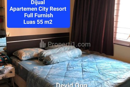 Jual Apartemen City Resort 2+1BR Furnish di Cengkareng, Jakarta Barat
