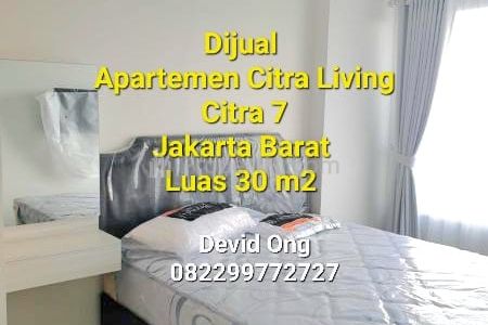 Jual Apartemen Citra Living 1BR Furnish di Citra 7, Jakarta Barat