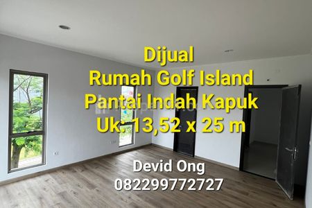 Dijual Rumah Golf Island PIK Kondisi Rapi di Jakarta Utara