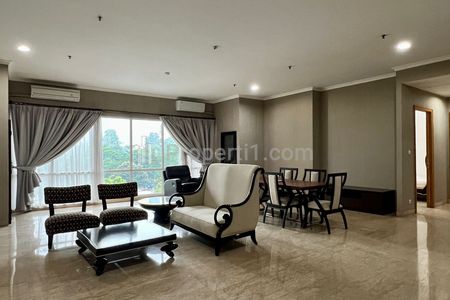 Sewa Apartemen Senayan Residence Tower 2 Tipe 4+1BR Good Furnished