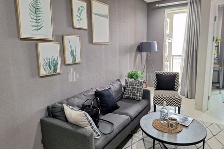 Disewakan Apartemen Grand Madison, 2BR Furnish Luas 48,3m2