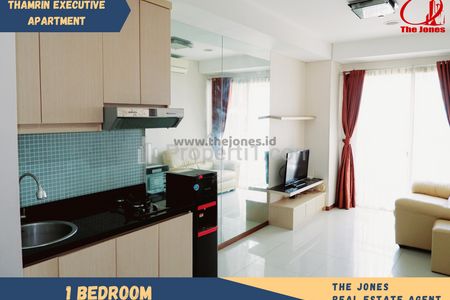 For Rent Apartment Thamrin Executive Residences Jakarta Pusat Dekat Grand Indonesia - 1 Bedroom Fully Furnished & Good View