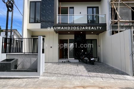 Dijual Rumah Baru Modern Minimalis 2 Lantai di Sidoarum Jl. Godean Km. 6 Yogyakarta