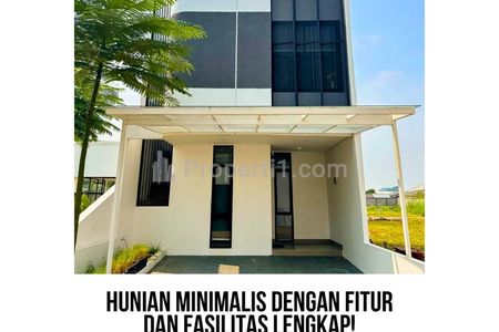 Rumah Dijual di Candela Residence Pamulang Tangerang Selatan dengan SHS dan Panel Surya