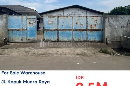 Jual Murah Gudang di Kapuk Muara Raya Jakarta Utara