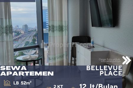 Sewa Apartemen Bellevue Place 2BR Full Furnished di Tebet Jakarta Selatan