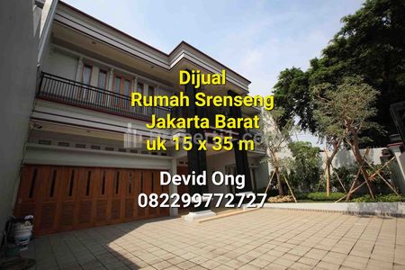 Dijual Rumah Srengseng Ukuran 15x35 m di Jakarta Barat
