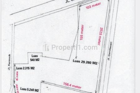 Jual Cepat Bawah NJOP Tanah 3,6 Hektar HGB di Jalan Gatot Subroto, Bisa untuk Gudang dan Komersil, Jatiuwung, Cibodas, Tangerang