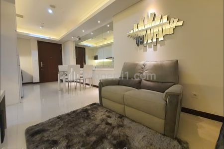 For Rent Apartment Casa Grande Residence Phase 2 in South Jakarta - 2 BR Fully Furnished and Connected to Mall