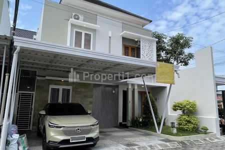 Dijual Rumah Modern Minimalis 2 Lantai Dalam Perumahan Sidoarum Jl. Godean Km 6,5 Yogyakarta