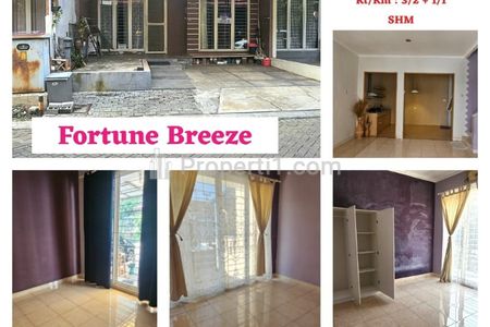Dijual Rumah Cluster Fortune Garaha Raya Bintaro 7 Tangerang Selatan