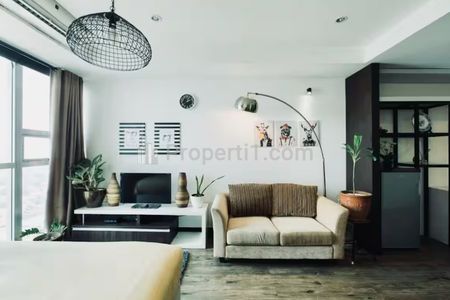 For Rent Apartment Kemang Village Residence - Studio Fully Furnished and Connected to Mall