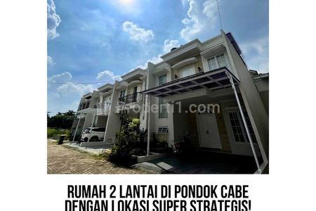 Rumah Dijual di Pondok Cabe Tangerang Selatan Casa de Ramos Desain Modern dan Strategis