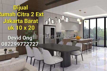 Dijual Rumah Citra 2 Ext Kondisi Baru di Kalideres, Jakarta Barat