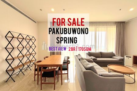 Jual Termurah Apartemen Pakubuwono Spring, 2BR 170sqm Furnished, Limited Corner Unit TERMURAH & Ready To Used, DIRECT OWNER – YANI LIM 08174969303